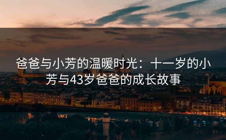 爸爸与小芳的温暖时光：十一岁的小芳与43岁爸爸的成长故事